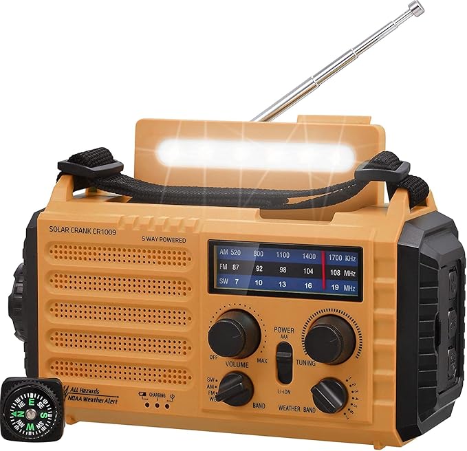 5000mAh Radio Solar