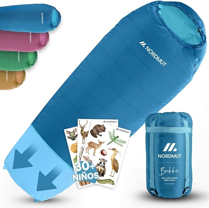 NORDMUT® Saco de Dormir para Niños 3 Estaciones