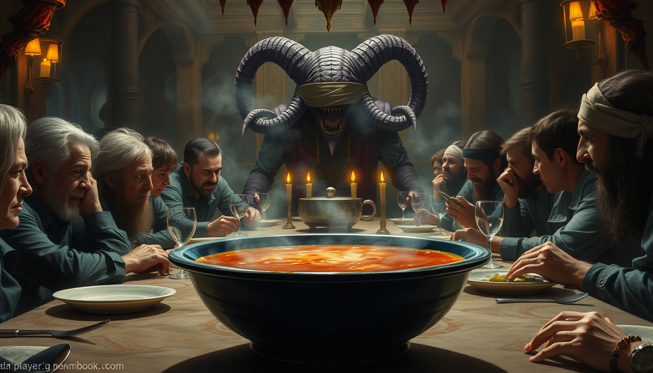 Segundo Plato: La Sopa de las Verdades Amargas