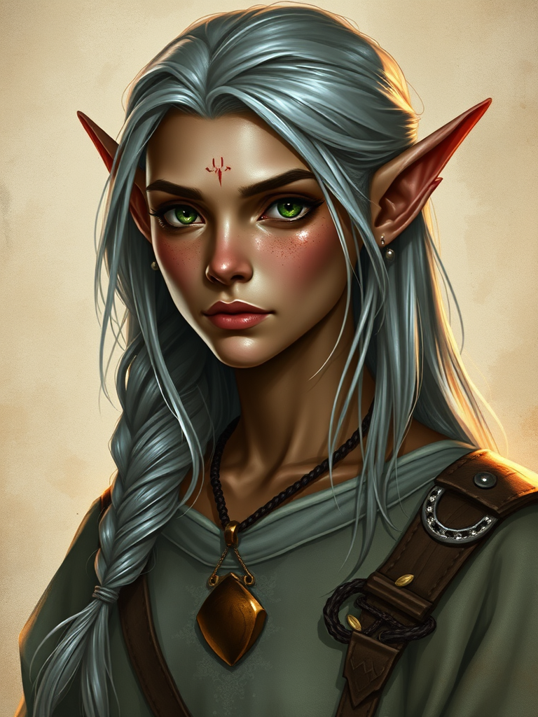 Retrato de Aelara "La Carbonera"
