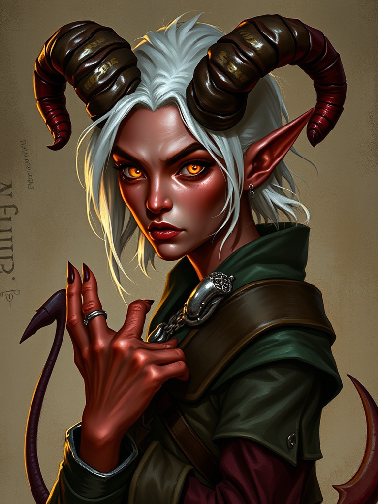 Retrato de Aelith Vorthas