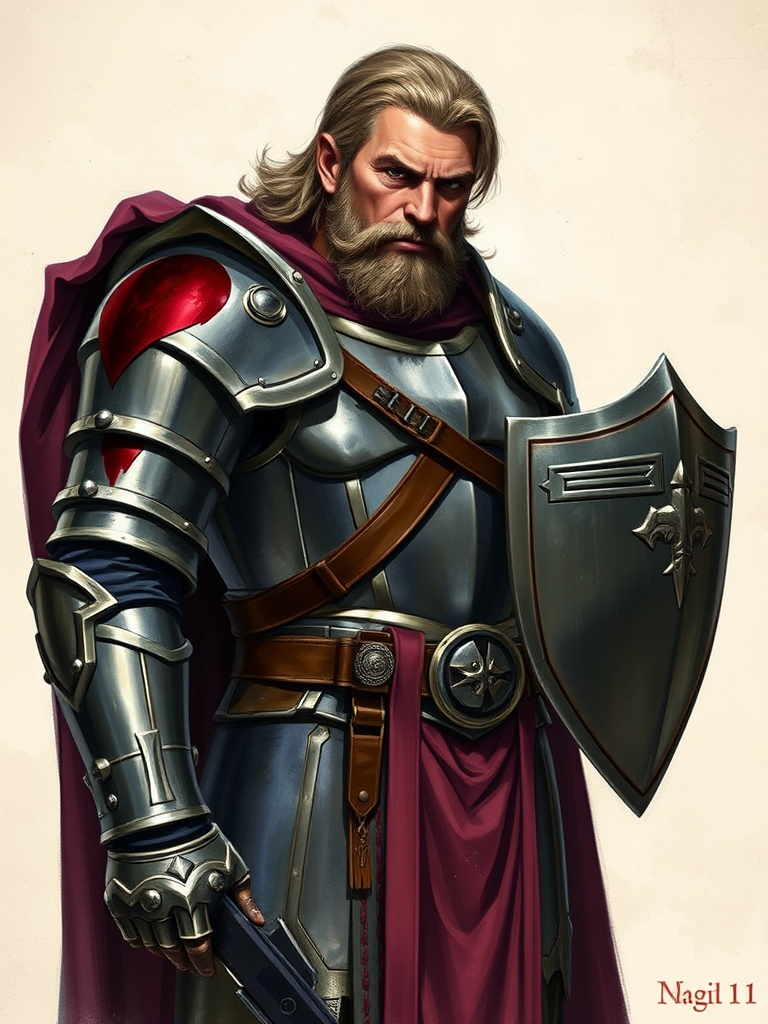 Retrato de Elrond "El Muro" Kael
