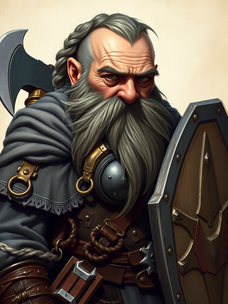 Retrato de Gorm Ironfoot