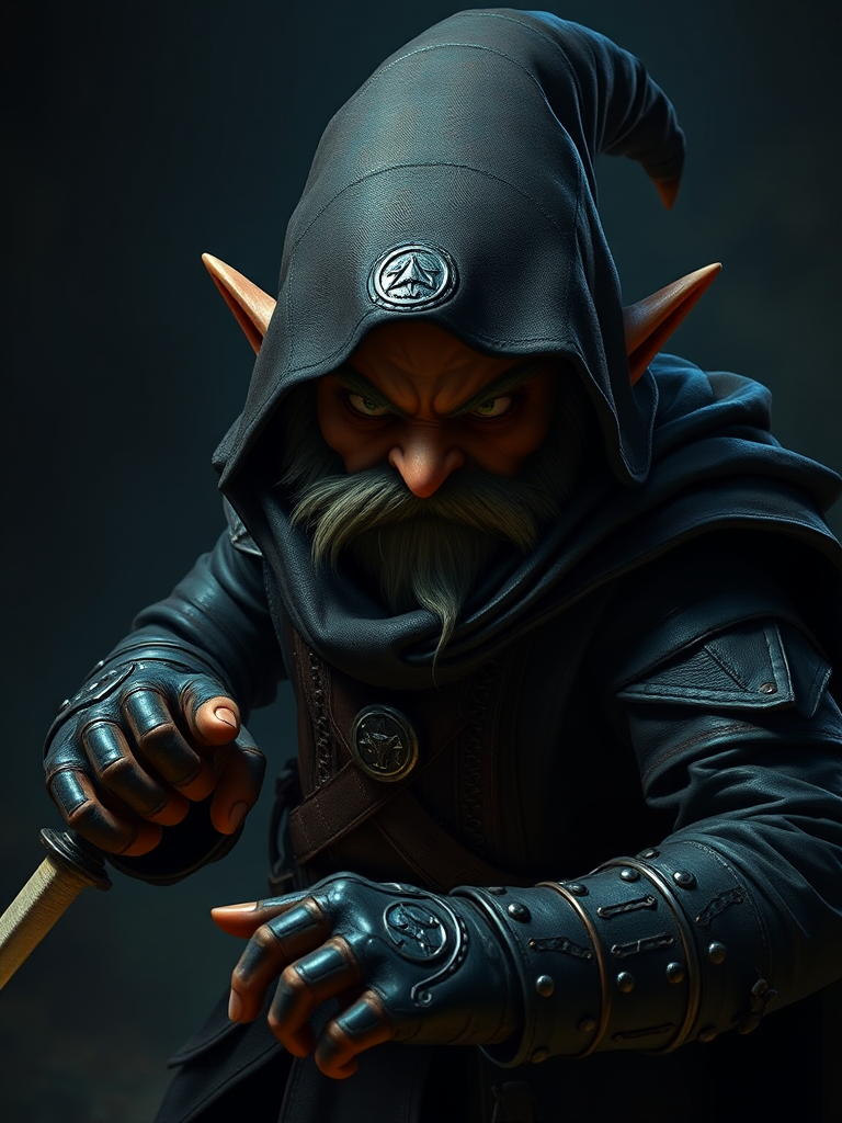 Retrato de Kaelen "Ratón"