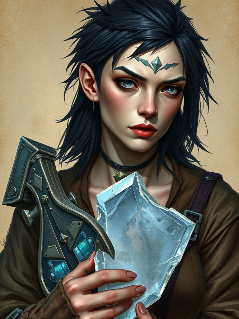 Retrato de Tamsin 'El Diapasón' Reed