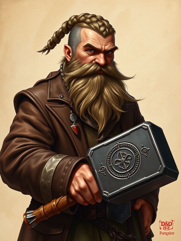 Retrato de Thrumm Piedrahierro
