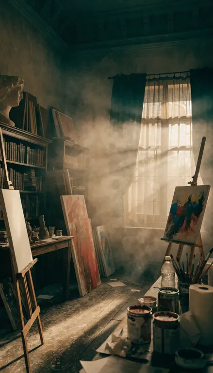 Fondo para croma Estudio de arte