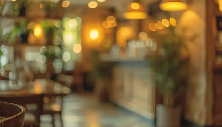 Cafetería acogedora