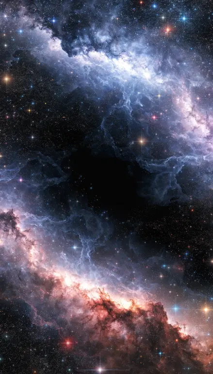 Fondo para croma Galaxia nebulosa