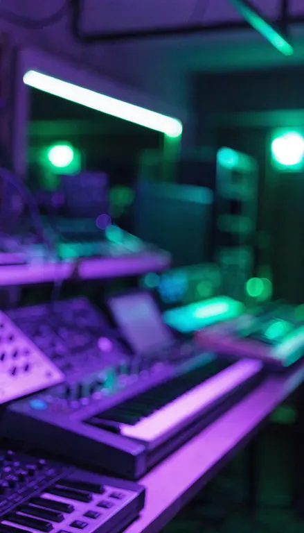 Fondo para croma Estudio de música