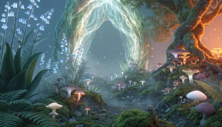 Bosque portal místico