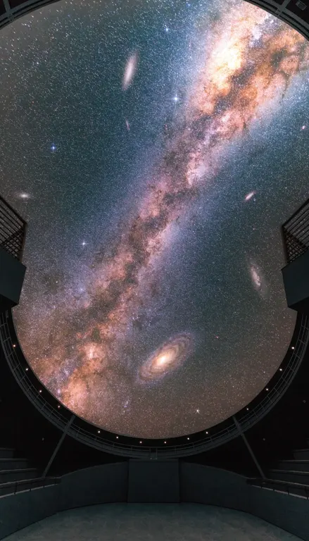 Fondo para croma Planetario