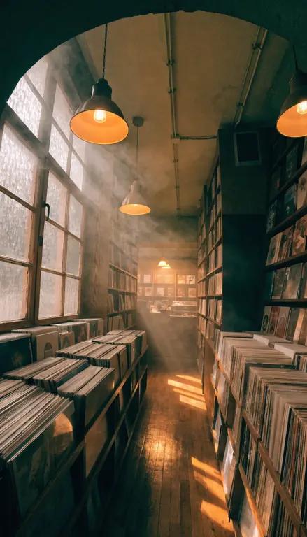 Fondo para croma Tienda de vinilos