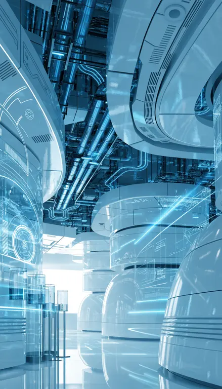 Fondo para croma Laboratorio sci-fi