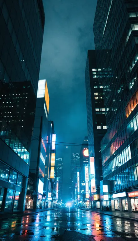 Fondo para croma Calle de Tokio noche