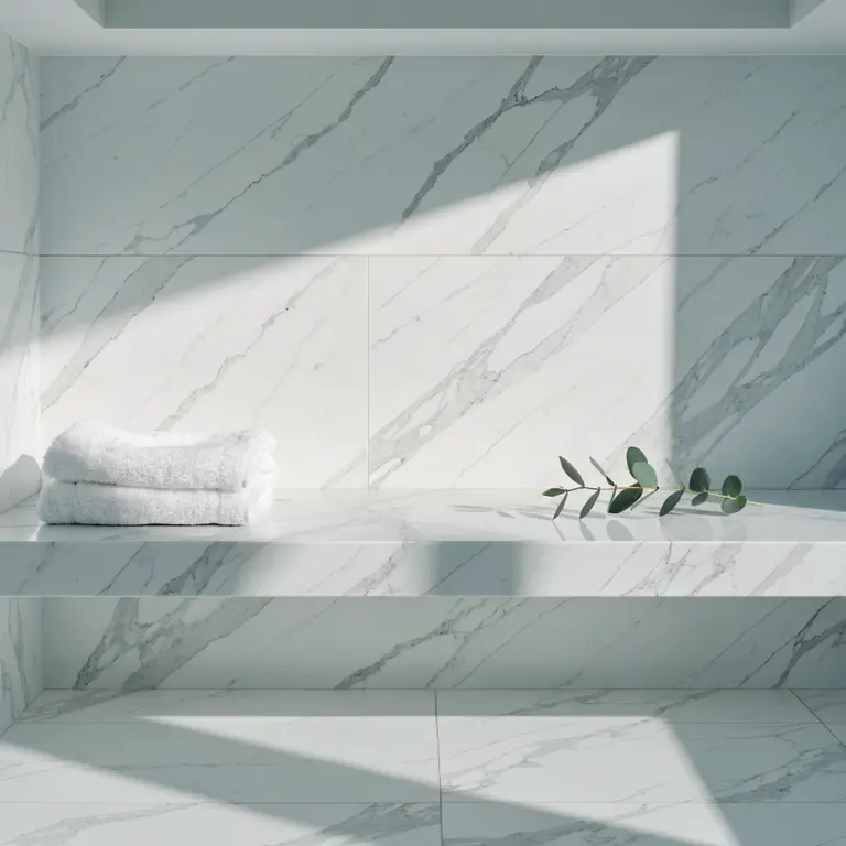 Fondo mockup Estante de baño