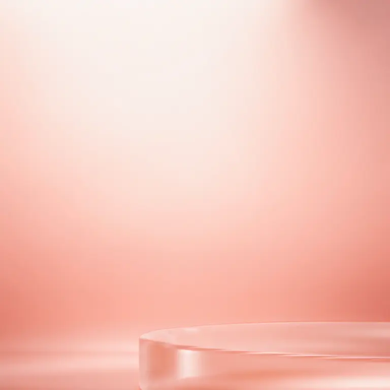 Fondo mockup Cosmética degradado melocotón