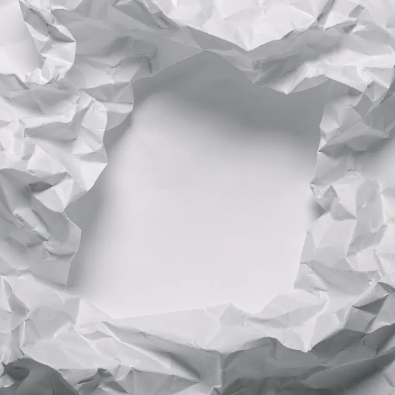 Fondo mockup Papel arrugado