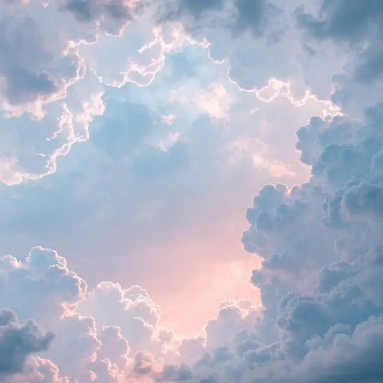 Fondo mockup Nubes de ensueño