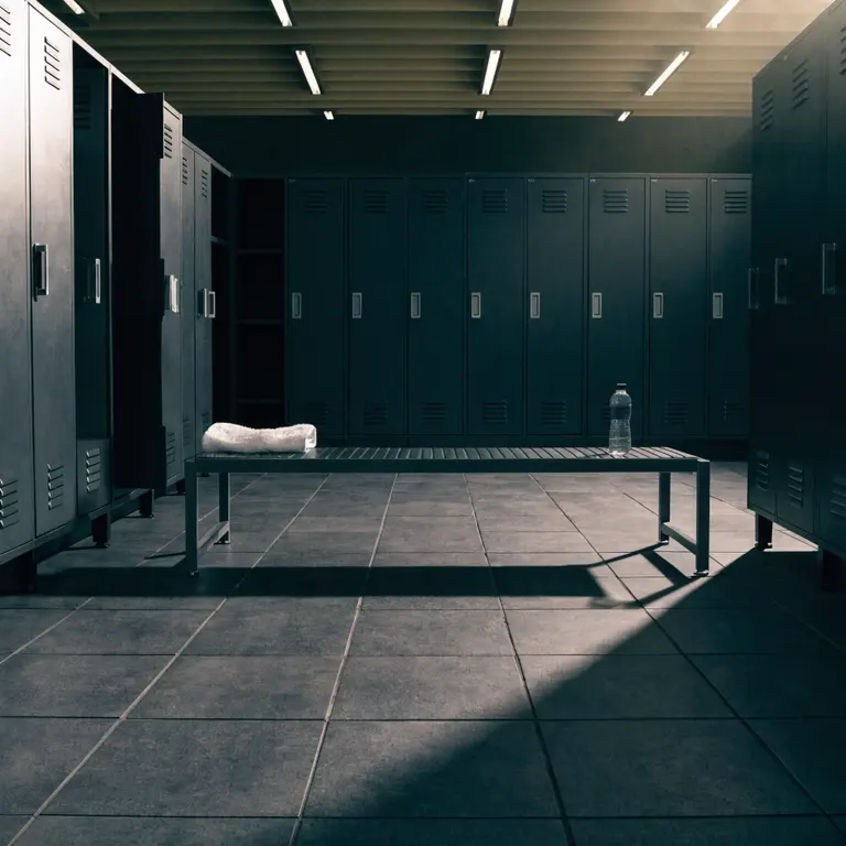 Fondo mockup Taquilla de gimnasio