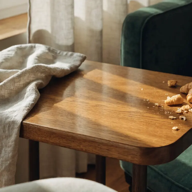 Fondo mockup Mesa de café