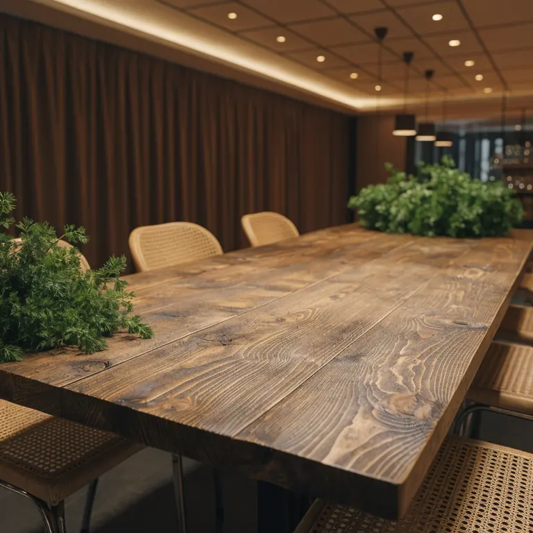 Fondo mockup Mesa rústica gastro