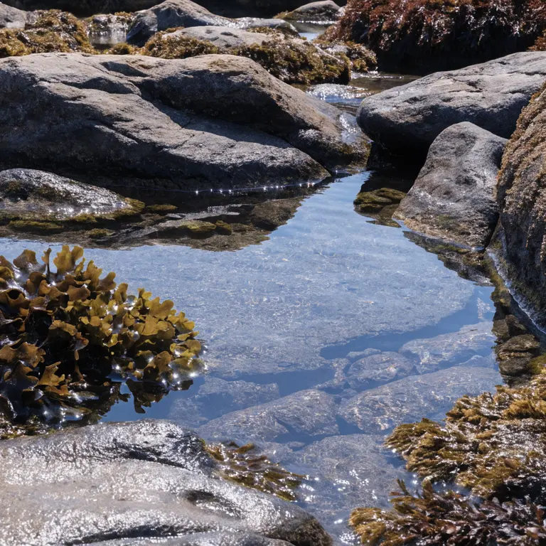 Fondo mockup Rocas de marea
