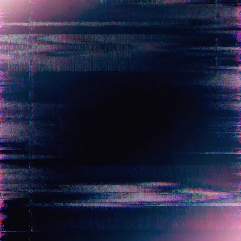 Fondo mockup Glitch VHS