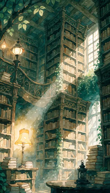 Biblioteca mágica · 2