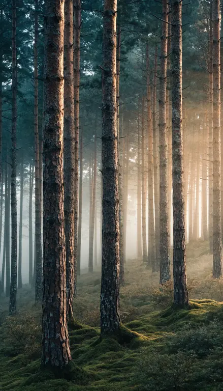 Wallpaper Bosque neblinoso · 2