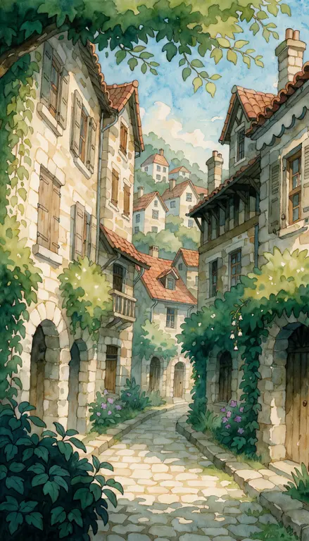 Wallpaper Ciudad europea · 1