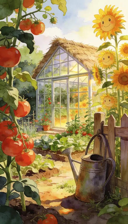 Wallpaper Huerta de la abuela · 1