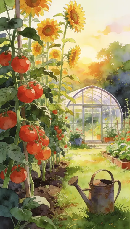 Wallpaper Huerta de la abuela · 2