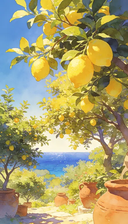 Wallpaper Huerto de limones · 1