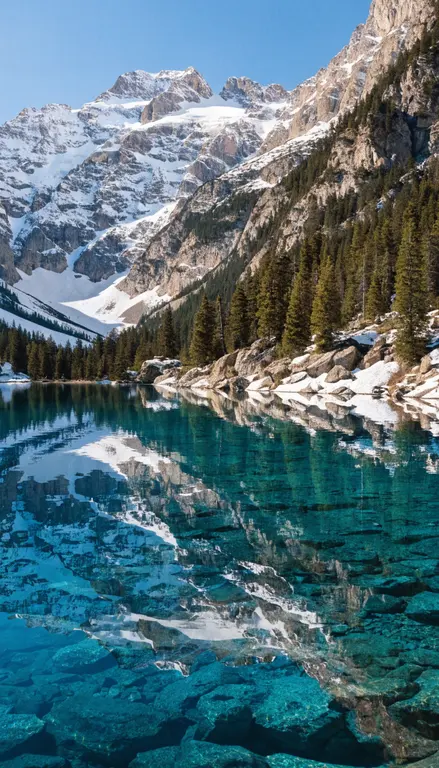 Wallpaper Lago alpino · 1