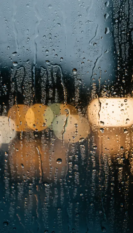 Wallpaper Lofi ventana lluvia · 1
