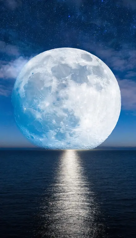 Wallpaper Luna gigante · 1