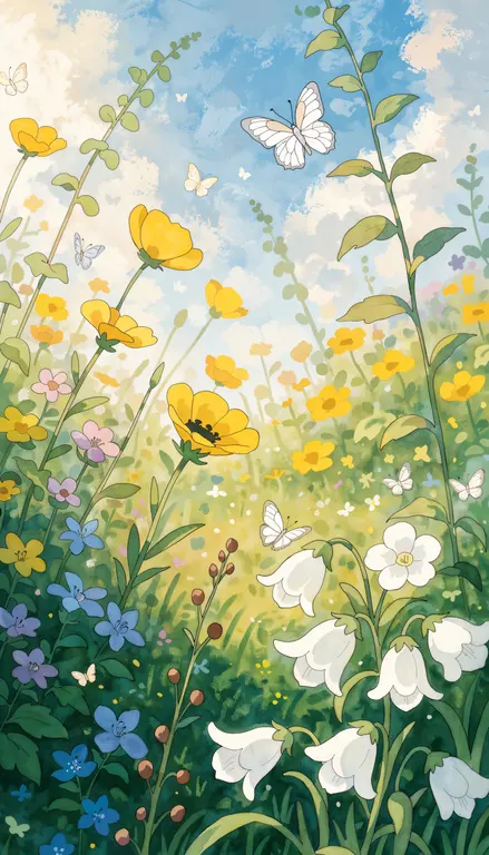 Pradera de primavera · 2