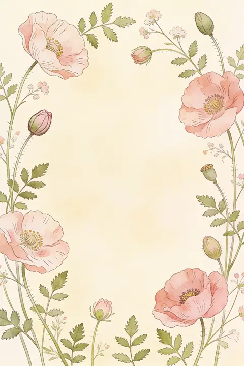 Ilustración botanical-illustration-of para save-the-date