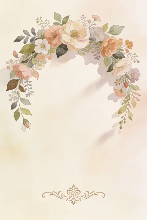 Ilustración botanical-illustration-of para save-the-date