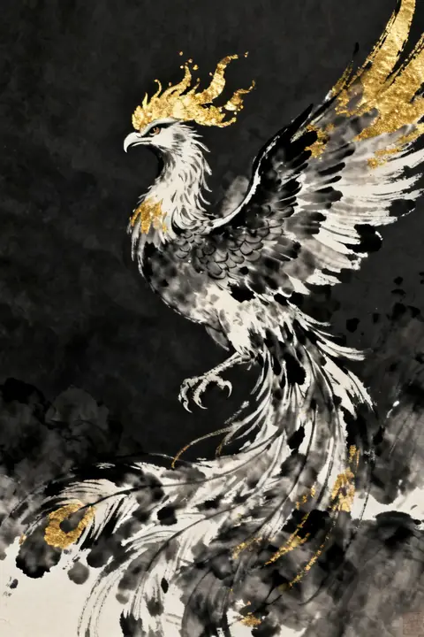 Ilustración ink-and-goldleaf-illustra para save-the-date
