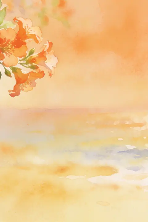 Ilustración small-watercolor-cluster- para save-the-date