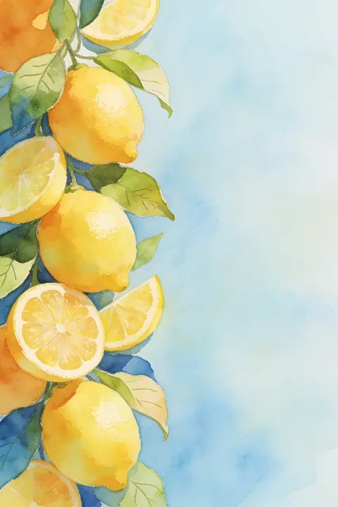 Ilustración watercolor-of-a-vertical- para save-the-date
