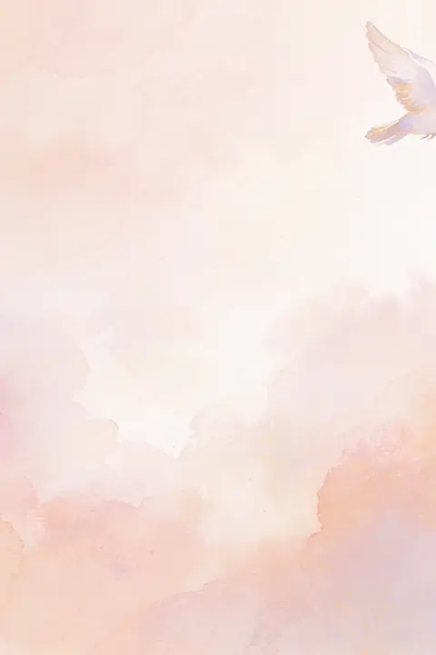 Ilustración watercolor-of-two-doves-i para save-the-date