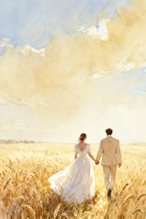 Ilustración watercolor-painting-23-po para save-the-date
