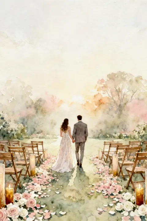 Ilustración watercolor-painting-23-po para save-the-date