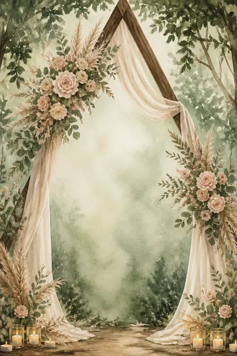 Ilustración watercolor-painting-23-po para save-the-date