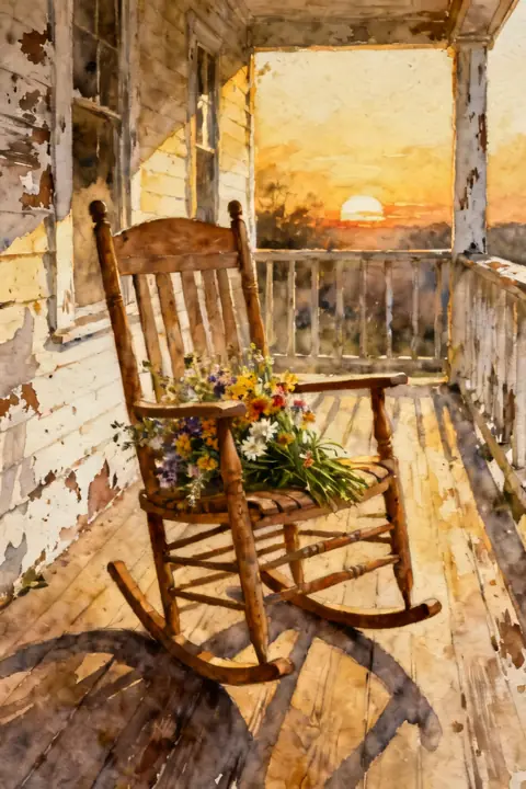 Ilustración watercolor-scene-of-an-em para save-the-date