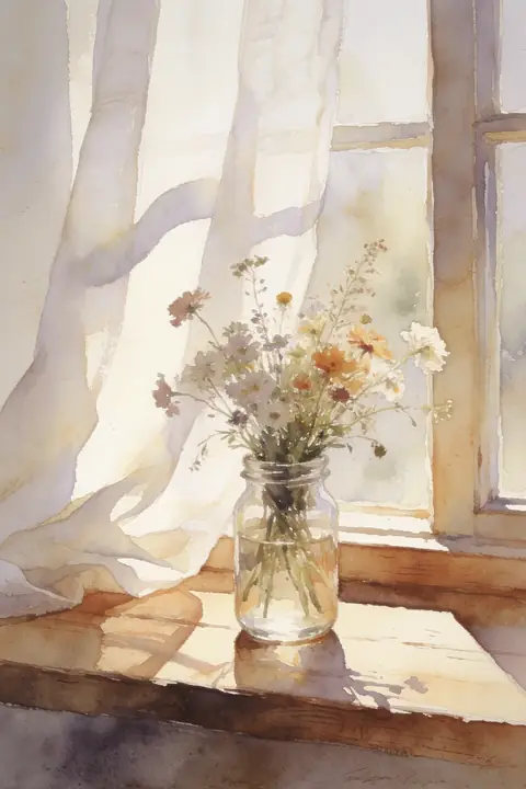 Ilustración watercolor-still-life-of- para save-the-date