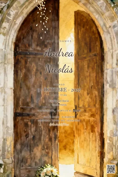 Vista previa de la plantilla Puerta de Iglesia